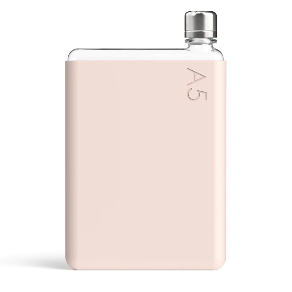 MEMOBOTTLE A5 memobottle and A5 Silicone Sleeve - Pale Coral - Picture 6 of 6